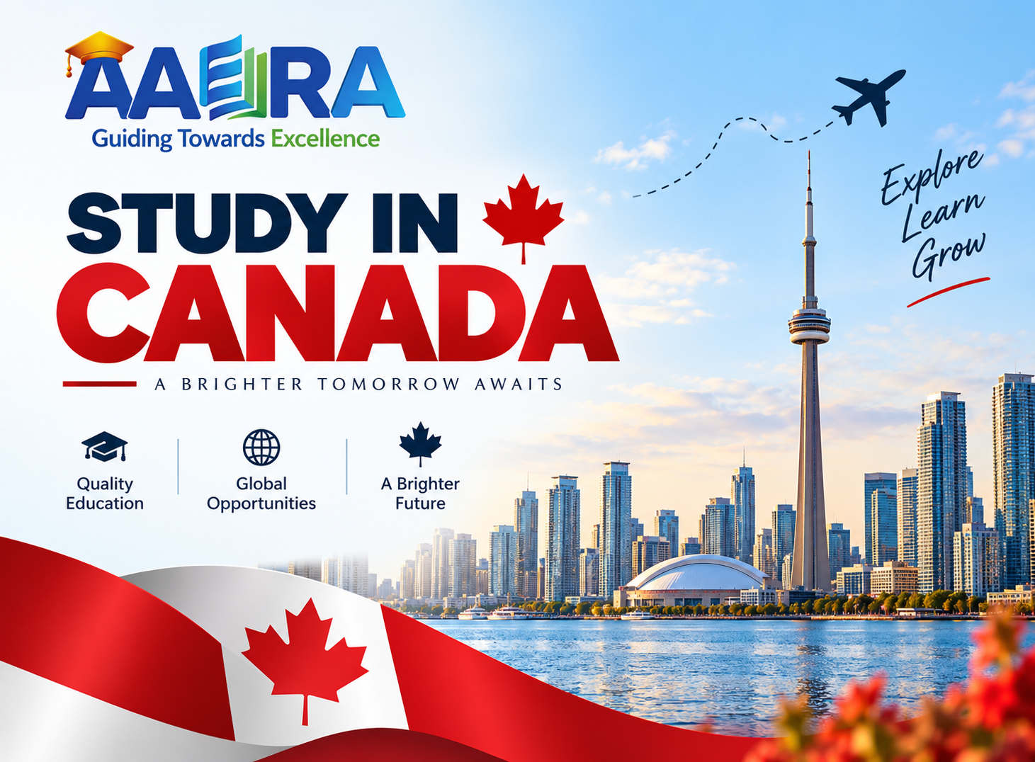 Study in Canada Consultants in Noida — Expert Canada Education Career Guidance for Indian Students 2026 by AAERA Consultants